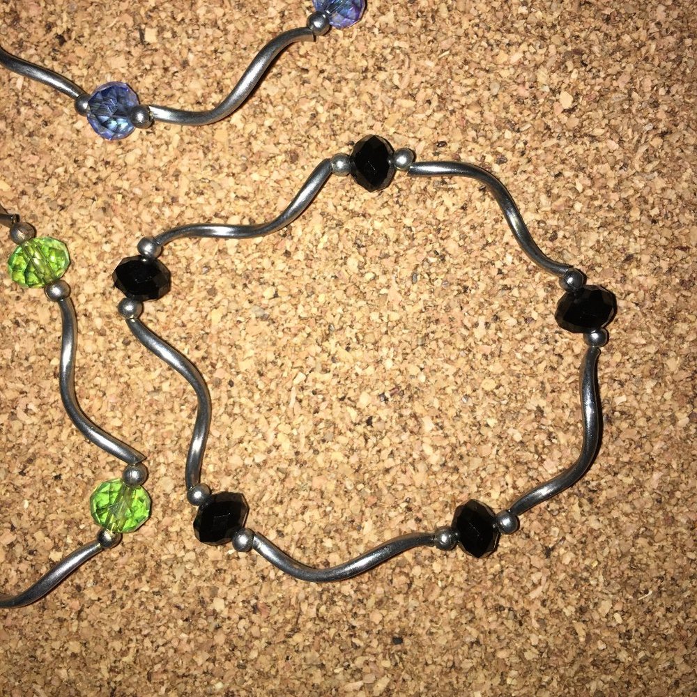Set of 4 Stackable Bracelets - Picture 3 of 8
